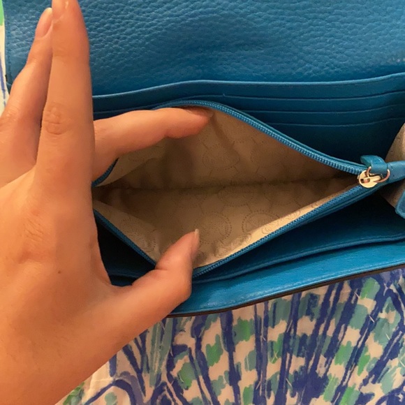 Blue Michael Kors continental wallet - Picture 6 of 7
